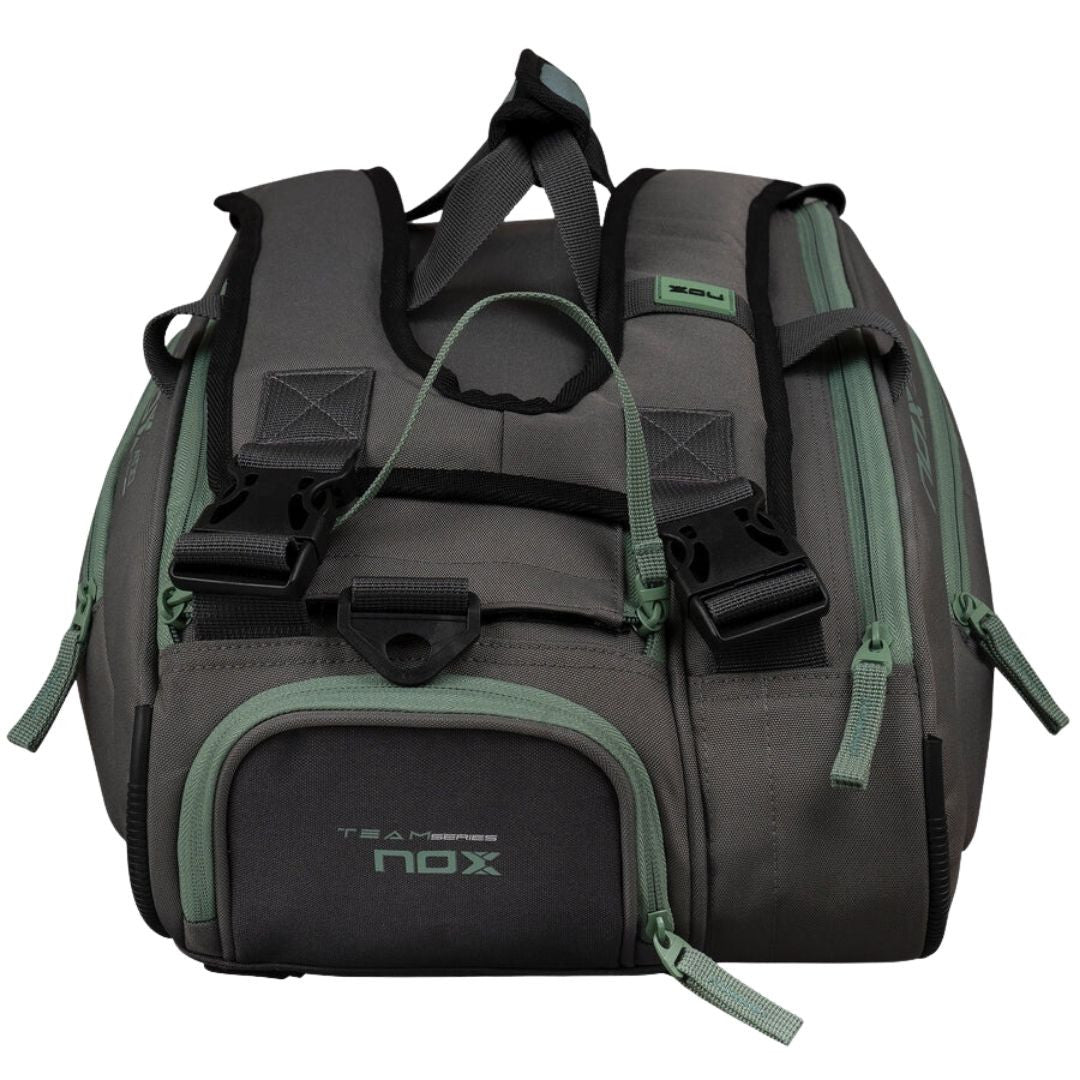 Bolso Paletero Nox AT10 Team Gris/Verde 2025