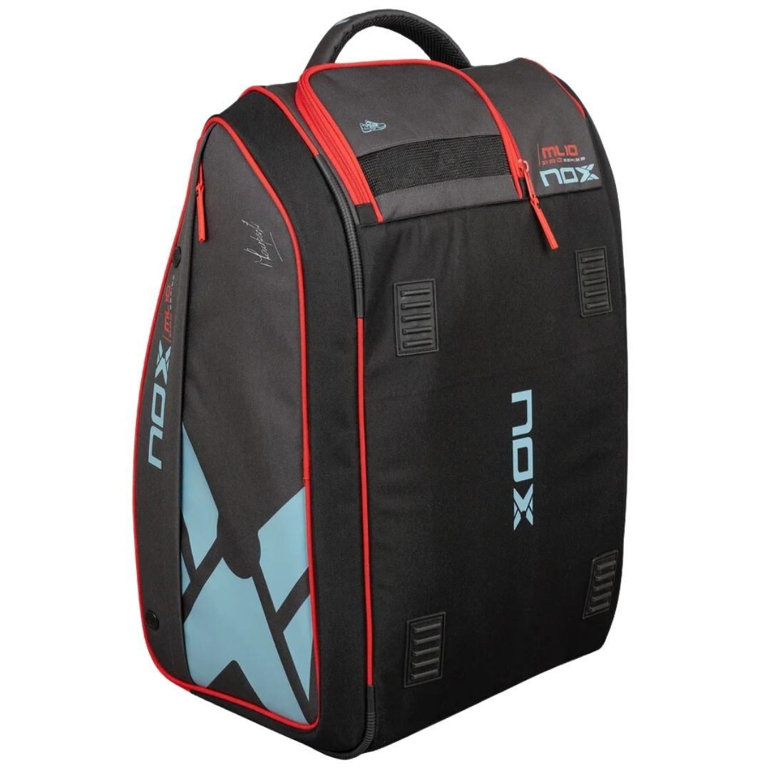 Bolso Paletero Nox AT10 XL Compact Competition Negro/Rojo 2025