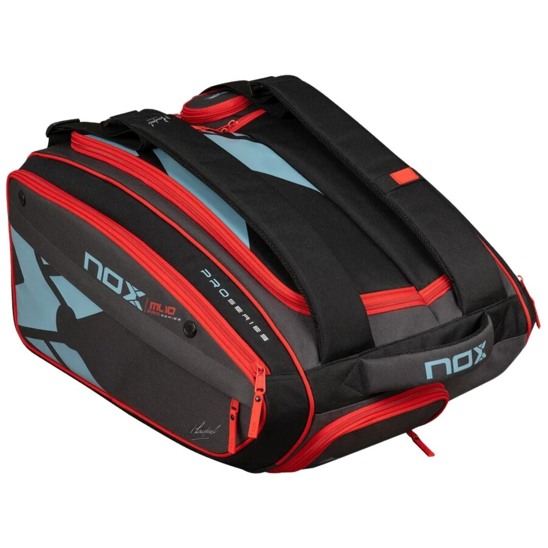 Bolso Paletero Nox AT10 XL Compact Competition Negro/Rojo 2025