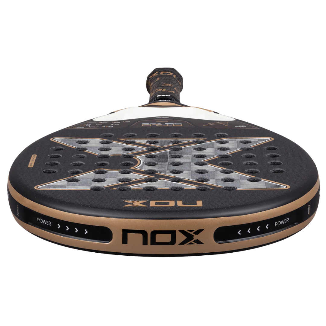 Pala de Pádel Nox AT10 Luxury Genius 18K Alum 2026 By Agustín Tapia