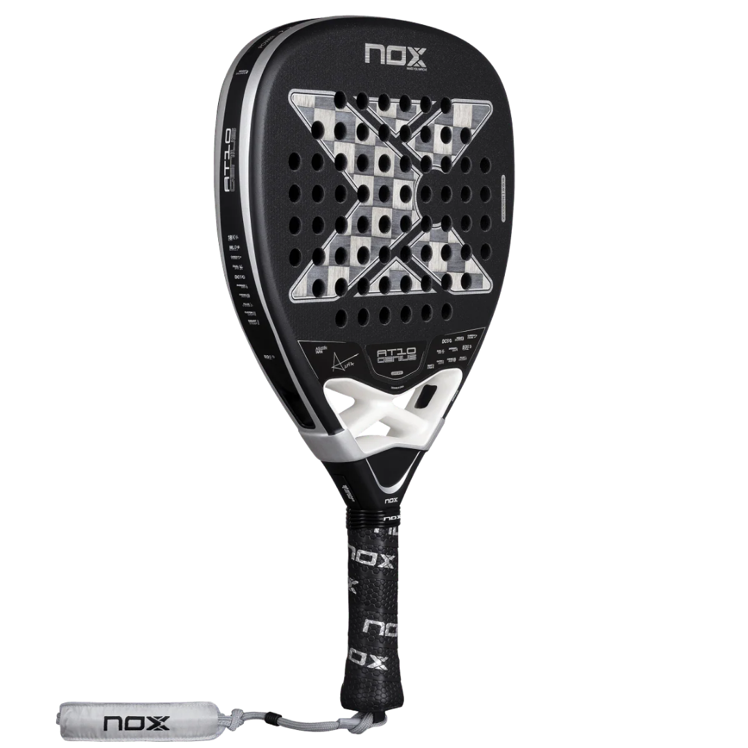 Pala de Pádel Nox AT10 Luxury Genius Attack 18K Alum 2026 By Agustín Tapia