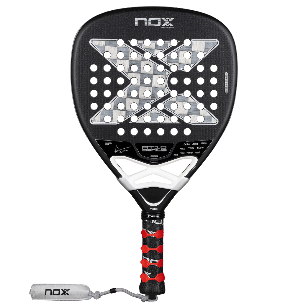 Pala de Pádel Nox AT10 Luxury Genius Attack 18K Alum 2026 By Agustín Tapia