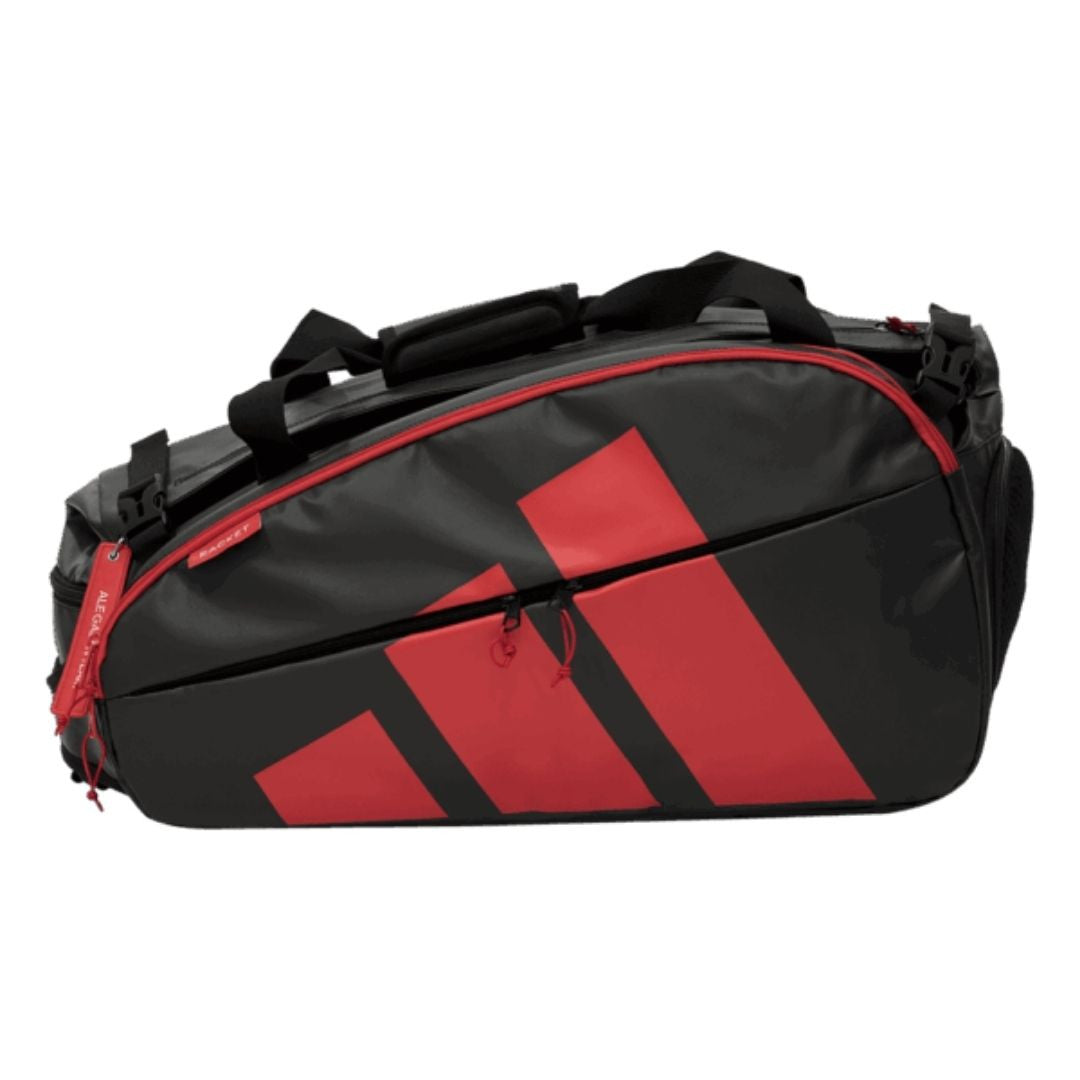 Paletero Adidas Multigame Negro/Rojo 3.5 2026 By Ale Galan