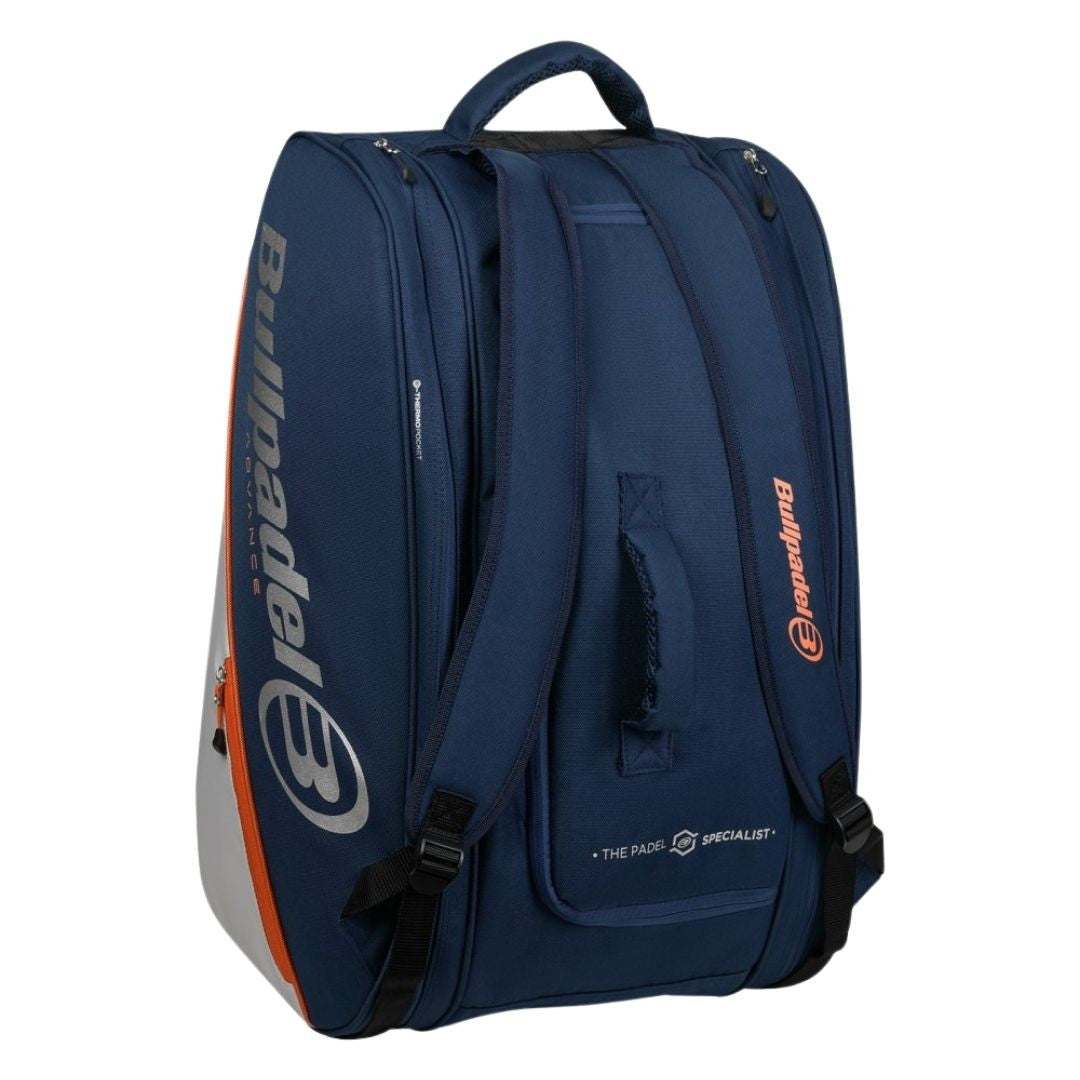 Paletero Bullpadel Advanced Azul/Blanco 2026