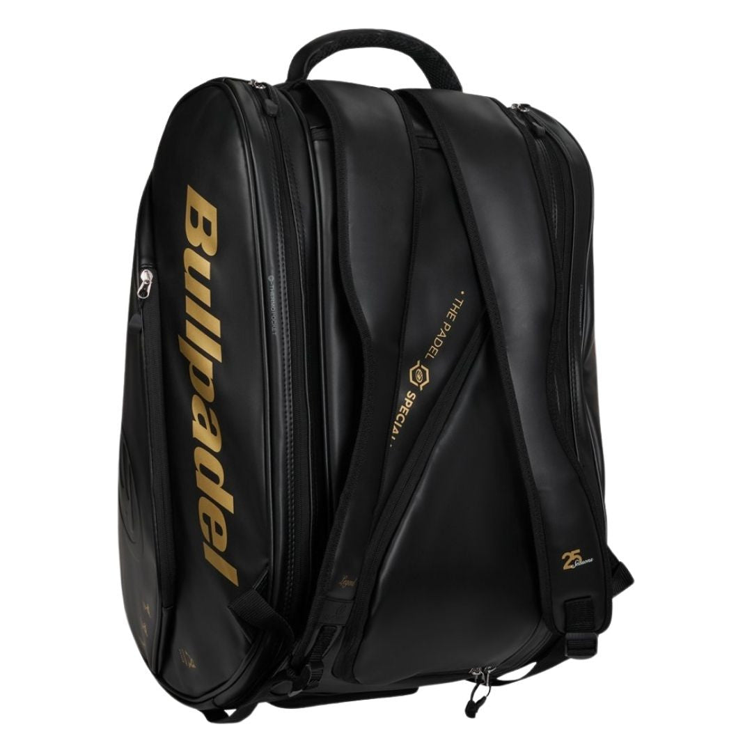 Paletero Bullpadel Flow 2026 Negro/Dorado