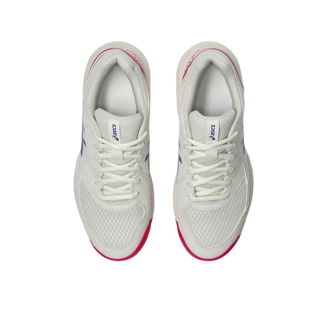 Zapatillas Asics Mujer Gel Dedicate 8 Cream Dark Cobalt