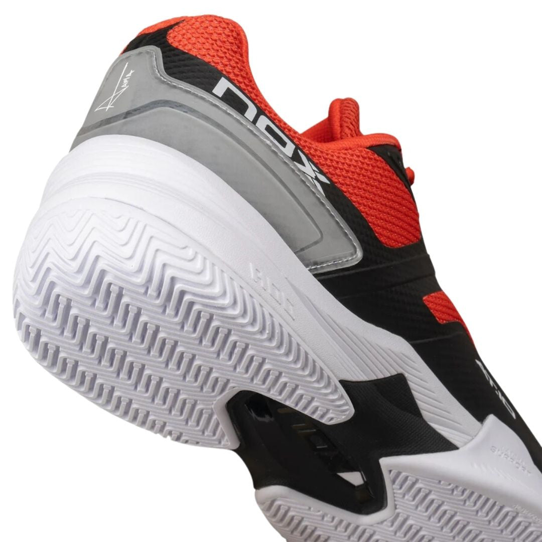 Zapatillas Nox AT10 Pro Negro/Rojo